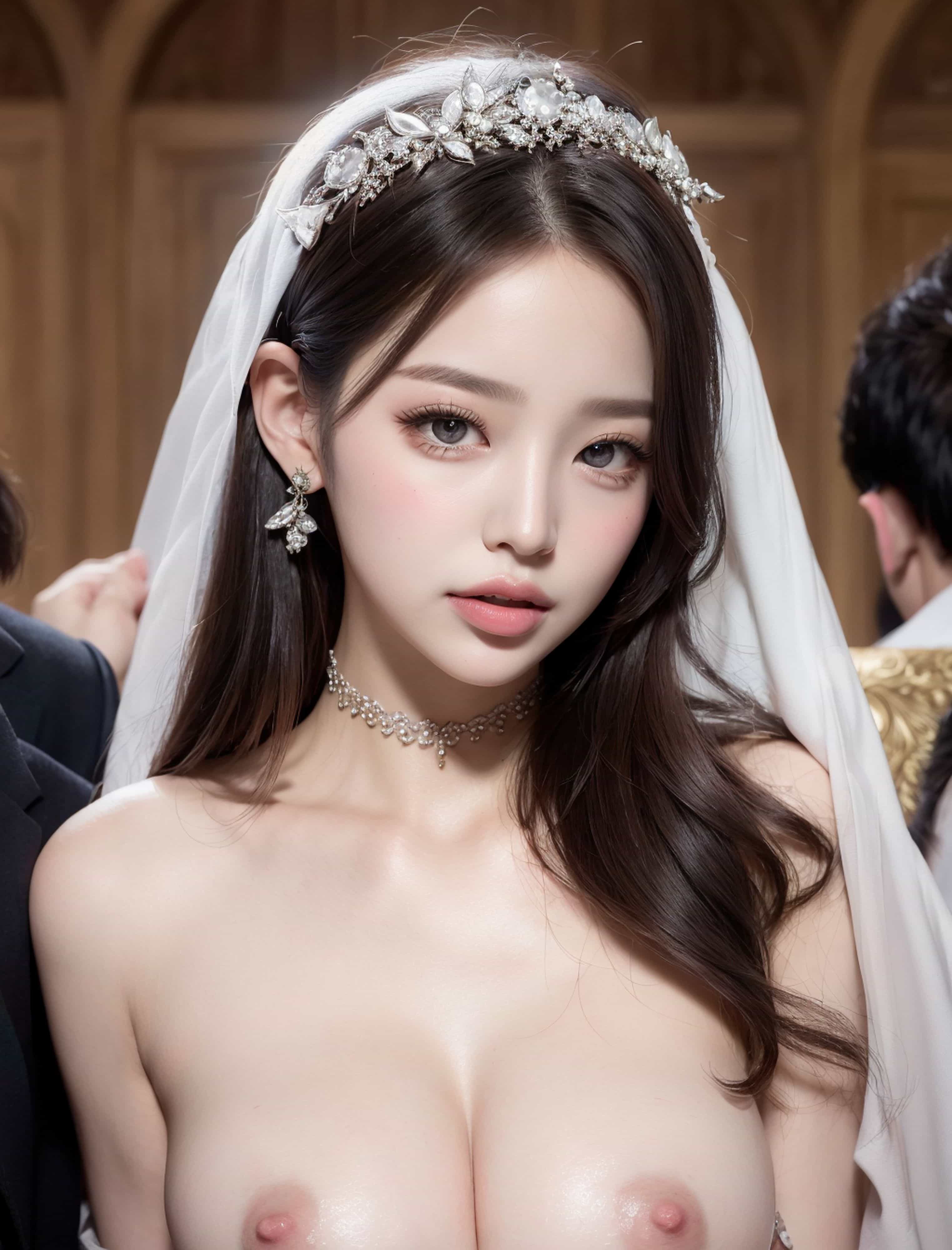 婚纱，新娘